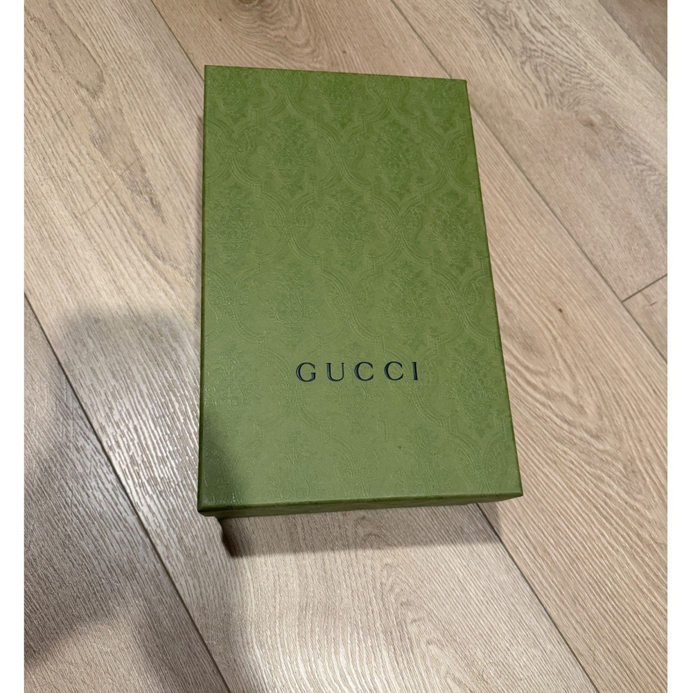 Gucci Empty Green Decorative Shoe Box or storage box